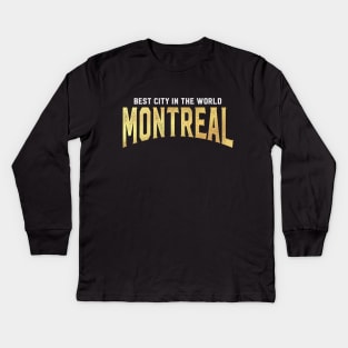 Montreal Kids Long Sleeve T-Shirt